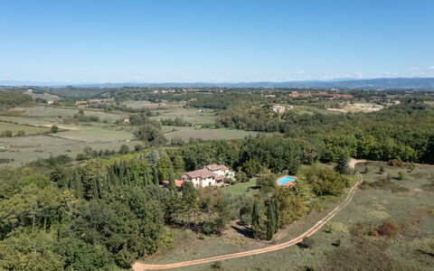 Casale del Timignano, Private Villa with Huge Gard: Environnement Naturel, Végétation, Paysage Naturel, Paysage, Vue Du Ciel, Photographie Aérienne, Plaine, Zone Rurale, Écorégion, Lot Terre