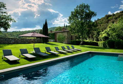 Il Prato Vignamaggio Private Pool, Nature, Greve I: Piscine, Jardin, Pelouse, Aménagement Paysager, Mobilier De Jardin, Cour, Ombre, Arrière-Cour, Haie, Cour