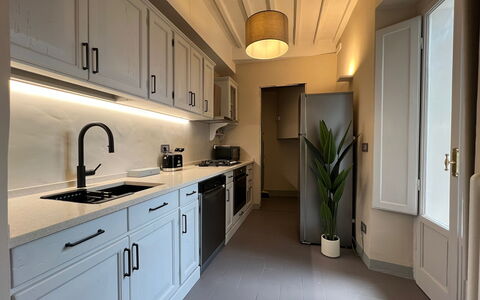 Via Roma 39: Cuisine, Comptoir, Appareil De Cuisine, Cabinetry, Design Intérieur, Principaux Appliance, Meubles, Sol, Bois, Cuisinière