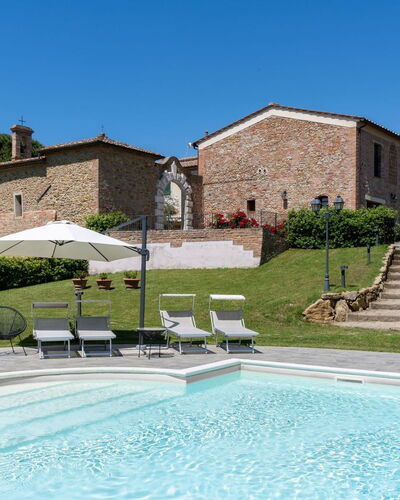 Tenuta i Mandorli, Pool, Wifi, Peccioli: Piscine, Façade, Maison, Domicile, Zone Résidentielle, Biens, Mobilier De Jardin, Chalet, Villa, Ferme