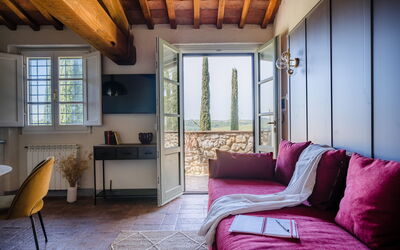 Logement:&nbsp;Relais Badia a Passignano - Appartamento Malvasia