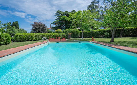 Il Campino, Pool, Montaione: Bleu, Piscine, Composite, Recours, Caractéristique De L'Eau, Loisir, Eco Hôtel, Ombre, Hacienda, Centre De Loisirs