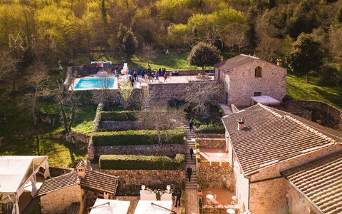 Relais la Costa: Piscine, Loisir, Recours, Biens, Chalet, Vacances, Village, Arrière-Cour, Aménagement Paysager, Eco Hôtel