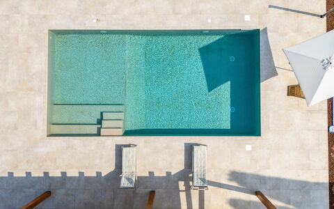 Villa Leone Reale: Bleu, Piscine, Composite, Tuile
