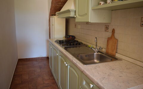 Oasi Della Pergola: Cuisine, Comptoir, Sol, Bois, Design Intérieur, Appareil De Cuisine, Principaux Appliance, Evier, Cabinetry, Sol