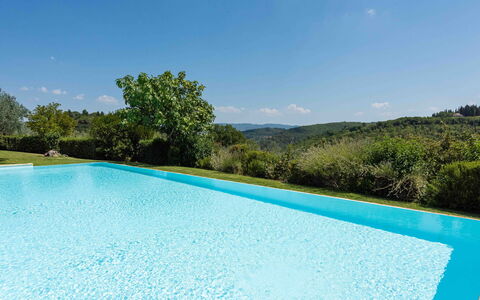 Villa Belchianti: Bleu, Piscine, Recours, Aménagement Paysager, Eco Hôtel, Caractéristique De L'Eau, Thermes