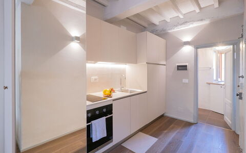 Guelfa 60: Design Intérieur, Sol, Mur, Bois, Plafond, Cuisine, Sol, Principaux Appliance, Appareil De Cuisine, Comptoir