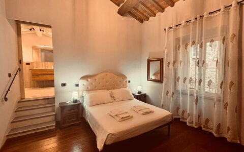 Casa Castelli: Mur, Bois, Design Intérieur, Sol, Sol, Meubles, Plafond, Lit, Chambre, Éclairage