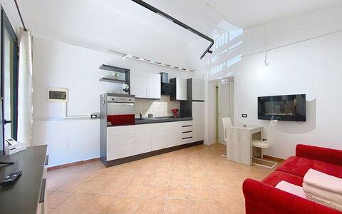 Your Tuscan Retreat: Sol, Design Intérieur, Plafond, Sol, Meubles, Pièce, Appartement, Éclairage, Domicile, Cuisine