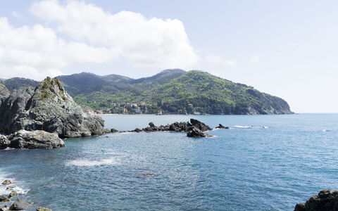 Casa Dolly, Monterosso 5 Terre: Ciel, Bleu, L'Eau, Plan D'Eau, Roche, Côte, Montagnes Relief, Cotiers Et Relief Océaniques, Montagne, Paysage Naturel