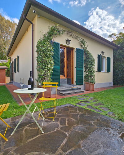 Villetta Tonfano: Porte, Domicile, Jardin, Chalet, Pelouse, Arrière-Cour, Vélo, Cour, Aménagement Paysager