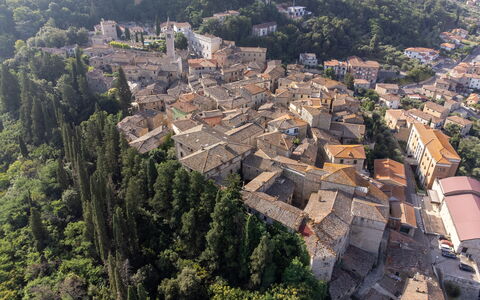 Torre di Serre: Quartier, Zone Résidentielle, Vue Du Ciel, Village, Banlieue, Photographie Aérienne, Cityscape