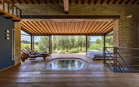 Aqua Bio Retreat: Bois, Meubles, Sol, Plafond, Sol, Design Intérieur, Architecture, Piscine, Recours, Chaise