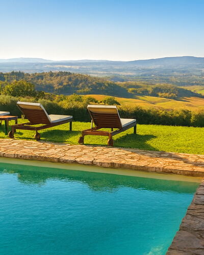 Novellina: Piscine, Été, Recours, Balancelle, Mobilier De Jardin, Eco Hôtel, Aménagement Paysager, Ombre, Jardin, Hacienda