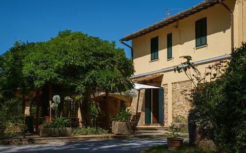 Podere la Botte, Pool, Lari: Arbuste, Domicile, Ombre, Chalet, Biens, Hacienda, Jardin, Cour, Aménagement Paysager, Villa