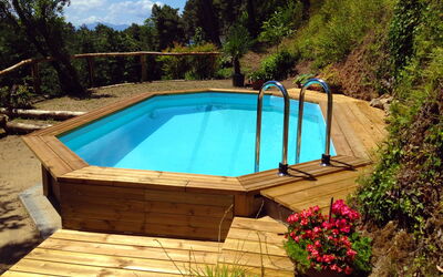 Podere la Botte, Pool, Lari: Bois, Loisir, Piscine, Tache De Bois, Dur, Arrière-Cour, Eco Hôtel, Planche, Mobilier De Jardin