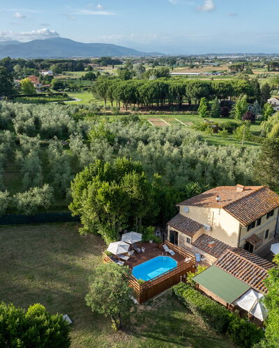 Podere la Botte, Pool, Lari: Piscine, Aliments, Biens, Eco Hôtel, Villa, Hacienda, Vue Du Ciel, Ferme, Recours, Photographie Aérienne