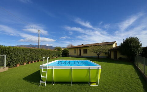 Villa Lory: Piscine, Composite, Loisir, Ombre, Arrière-Cour, Jardin, Pelouse, Cour, Recours, Gazon Artificiel