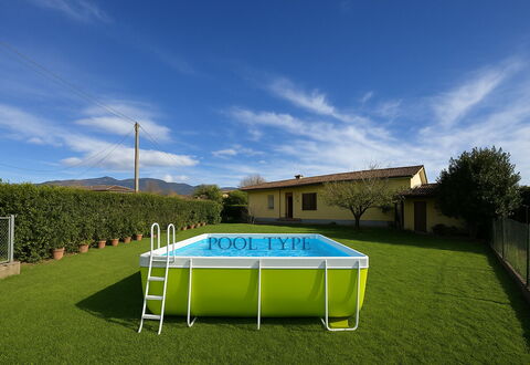 Villa Lory: Piscine, Composite, Loisir, Ombre, Arrière-Cour, Jardin, Pelouse, Cour, Recours, Gazon Artificiel