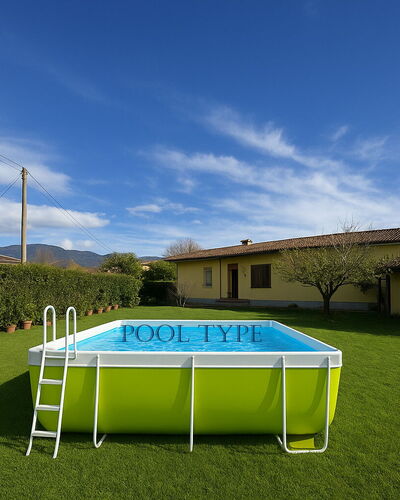 Villa Lory: Piscine, Composite, Loisir, Ombre, Arrière-Cour, Jardin, Pelouse, Cour, Recours, Gazon Artificiel