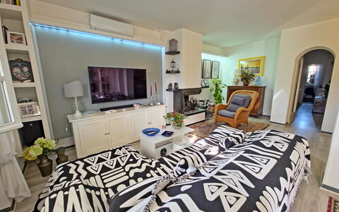 I Cipressi: Meubles, Design Intérieur, Sol, Canapé, Sol, Pièce, Bois, Plafond, Salon, Appartement