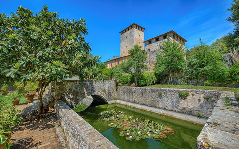 Medieval Castle Living: Vineyards, Swimming Pool &: Jardin, Biens, Aménagement Paysager, Caractéristique De L'Eau, Jardin Botanique, Étang