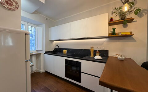 Casa Amandoli: Comptoir, Cuisine, Appareil De Cuisine, Design Intérieur, Cabinetry, Meubles, Principaux Appliance, Sol, Bois, Cuisinière