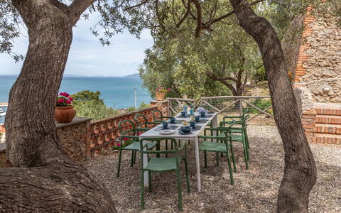 Villa Fior di Roccia: Mobilier De Jardin, Jardin, Ombre, Tableau De Plein Air, Chaise, Aménagement Paysager, Hacienda, Tropiques, Arrière-Cour