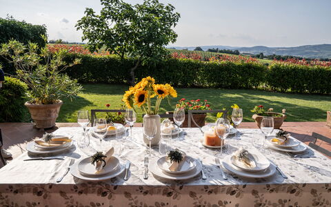 Selvamica: Vaisselle, Meubles, Table, Nappe De Table, Serveware, Linge, Vaisselle, Chaise, Drinkware, Aliments