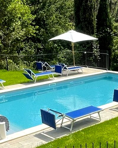 Villa Il Torrazzo, Vista Mare, Massarosa: Piscine, Mobilier De Jardin, Composite, Balancelle, Ombre, Jardin, Loisir, Recours, Aménagement Paysager, Conception