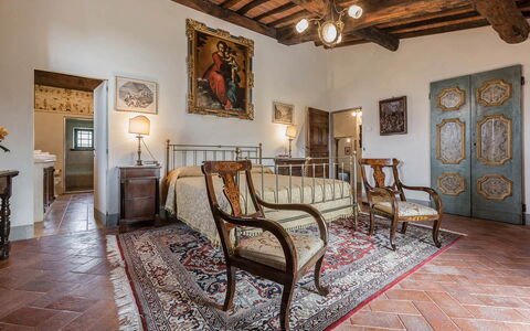 Villa del Colle: Mur, Meubles, Sol, Sol, Plafond, Chaise, Cadre De Lit, Cadre, Chambre, Lit