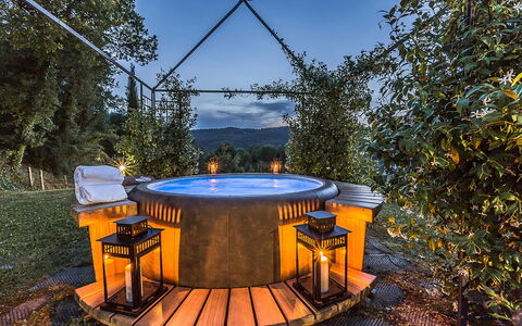 Villa Panorama: Éclairage, Piscine, Recours, Jardin, Eco Hôtel, Jacuzzi, Éclairage Paysager, Arrière-Cour, Conception