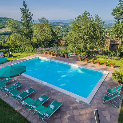 Villa Panorama: Piscine, Recours, Eco Hôtel, Mobilier De Jardin, Loisir, Jardin, Aménagement Paysager, Ville Resort, Balancelle, Hacienda