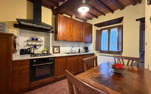 Terrazzino Margherita: Meubles, Design Intérieur, Bois, Sol, Cabinetry, Plafond, Comptoir, Cuisine, Pièce, Sol