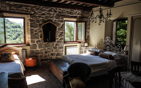 Agriturismo Arcera: Mur, Chambre, Meubles, Lit, Literie, Pièce, Drap De Lit, Cadre De Lit, Plafond, Dur