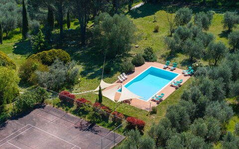 Il Leccio, Vinci, Private Pool and Tennis: Piscine, Recours, Biens, Hacienda, Villa, Eco Hôtel, Plantation, Ferme