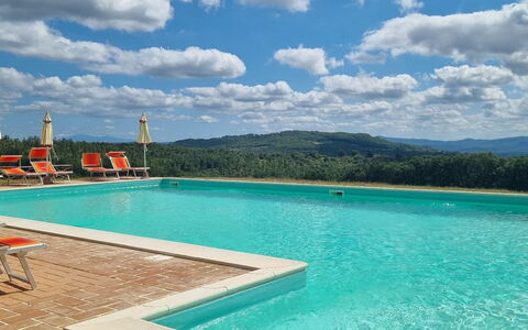 Casa Stella Serena, Podere le Scopaie, Pool: Piscine, Colline, Recours, Eco Hôtel, Station De Montagne, Mobilier De Jardin, Ville Resort, Balancelle, Crête, Hôtel