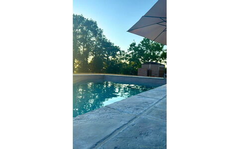 Gli Ulivi: Bleu, Piscine, Composite, Ombre, Parapluie, Mobilier De Jardin, Ombre, Caractéristique De L'Eau