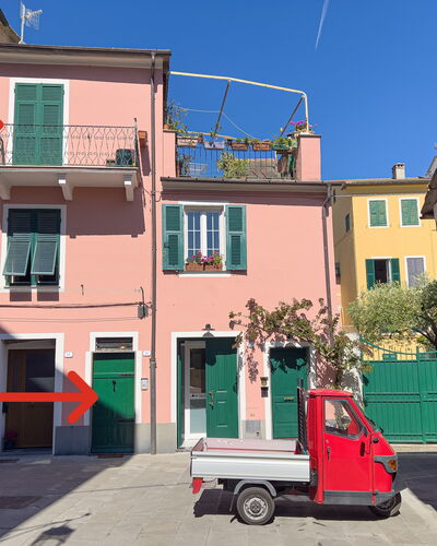 Casa Nanai - Levanto: Quartier, Porte, Peindre, Balcon