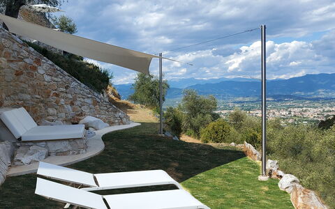Villetta Farfallina: Ombre, Mobilier De Jardin, Chaise, Balancelle, Piscine
