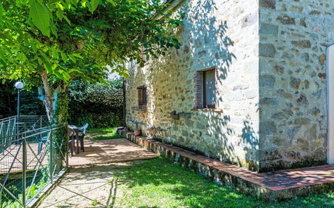 Fibbialla: Jardin, Mur De Pierre, Brique, Arrière-Cour