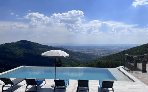 Villa Maddalena alla Guglielmesca: Piscine, Colline, Mobilier De Jardin, Composite, Station De Montagne, Chaîne De Montagnes, Recours, Crête, Eco Hôtel, Balancelle