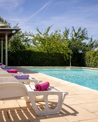 Il Cipresso, Casa Lucia, Cortona: Piscine, Mobilier De Jardin, Meubles, Composite, Jardin, Ombre, Recours, Parapluie, Aménagement Paysager, Chaise