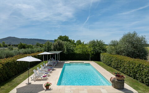 Il Cipresso, Casa Martina, Cortona: Piscine, Jardin, Recours, Composite, Mobilier De Jardin, Aménagement Paysager, Ombre, Biens, Hacienda, Eco Hôtel