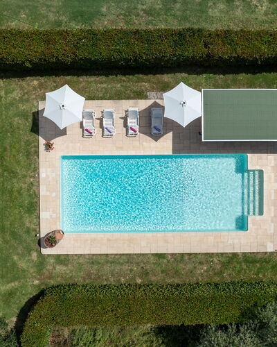 Il Cipresso, Casa Martina, Cortona: Piscine, Recours, Composite, Thermes, Ombre, Mobilier De Jardin, Jardin, Loisir, Eco Hôtel, Aménagement Paysager