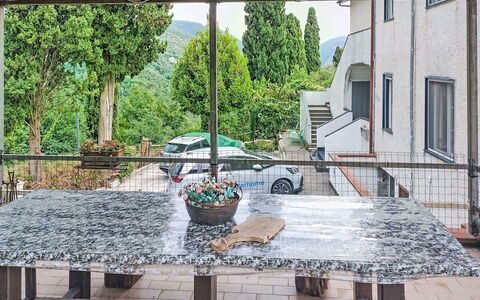 Cà Olivella: Meubles, Table Cuisine Et Salle A Manger, Chaise, Sol, Mer, Balcon, Océan, Recours, Eco Hôtel, Salle À Manger