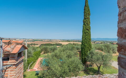 Casa Torrione 14: Ciel, Bleu, Arbuste, Paysage, Lot Terre, Aménagement Paysager, Plantation, Haie