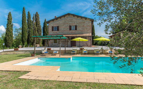 Podere Calcheto 14: Maison, Domicile, Biens, Ferme, Chalet, Villa, Piscine, Hacienda, Hôtel