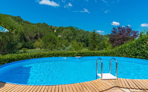 La Casa Dell'Artista 6: Bleu, Piscine, Loisir, Composite, Ombre, Mobilier De Jardin, Recours, Eco Hôtel, Aménagement Paysager, Arrière-Cour