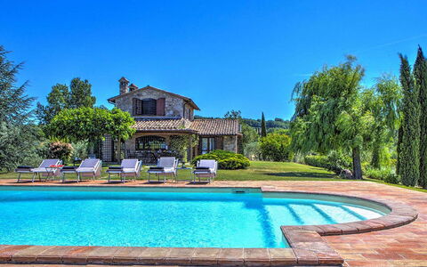 Casal del Salice 10: Bleu, Piscine, Biens, Ferme, Villa, Hacienda, Aménagement Paysager, Eco Hôtel, Manoir